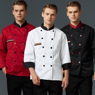 Kitchen Cooking Uniform Baju Koki Chef Jacket For Hotel And Catering Business