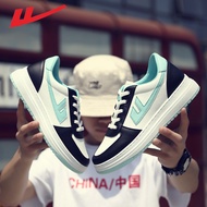 Warrior ดึงกลับรองเท้าผ้าใบแท้ ด้านล่างหนา ต่ำ รองเท้าผ้าใบลำลอง ใหม่ รองเท้าสีขาว รองเท้าคู่ รองเท้