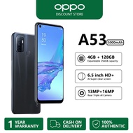 OPPO A53 Cellphone 2023 Original 100% Brand New 4+128GB 6.5" 90Hz High refresh rate FHD Screen 5G Android Smartphone 5000mAh Gaming phone Genuine Legit Mobile phone 13MP Triple AI Camera phone Big sale Free shipping COD CP