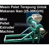 Electric Mesin Pelet Ikan Fish Feed Extruder Floating Pellet Machine Extruder Makanan Ikan Mesin Pel