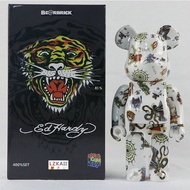Bearbrick × Tiger Tattoo Ver. 400% 28 cm High Quality Fashion Anime Action Figures / Toy / GK / Collection / Gift / lzkail.sg