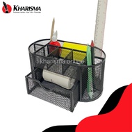 Desk Set Pen Holder a+Z 9128F Informa Stationery Organizer 22x11x10 cm