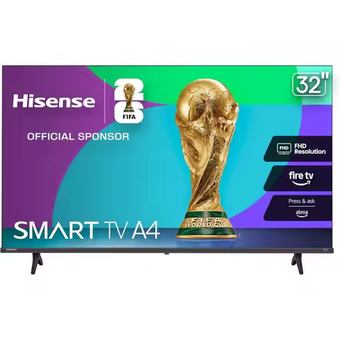 Hisense 32-Inch Class A4 Series FHD 1080p Smart Fire TV (32A4NF, 2025 Model) - DTS Virtual: X, Slim 