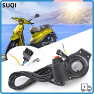 LUCKY-SUQI Electric Bike Thumb Throttle, Digital Display Black Scooter Thumb Throttle, Durable Easy 