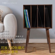 Gramophone Record Stand Storage Box Rack Phonograph LP Vinyl Cabinet Solid Wood Gramophone Record St