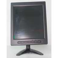 27cm Monitor Industrial Display LCD Monitor Screen LED VGA AV BNC Built-in Cross Cable