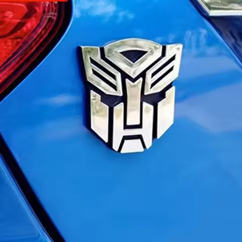 3D Metal Autobot Transformers Car Rear Boot Trunk Side Fender Emblem Badge Sticker Decals Car Fashio