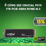 Crucial P310 1TB PCIe Gen4 NVMe M.2 SSD hard drive – extremely fast speed & breakthrough storage per
