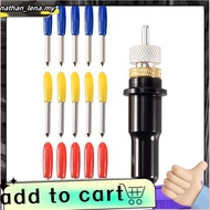 Cutting Blade Holder + 15pcs 30 degree 45 degree 60 degree Cutter Blade for