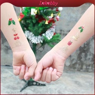 [Lohobby] Lots 8 Lovely Christmas Temporary Transfer Stickers Santa Elk Decals Set