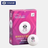 YINHE Galaxy 3-Star Table Tennis Balls With Seams H40+White Poly Ping Pong H40+White