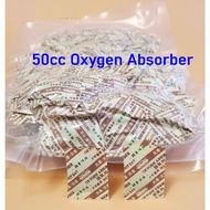 50cc 【2g】Oxygen Absorber / 50cc Penyerap Oksigen 【250pc/pkt】