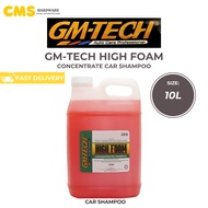 GM-TECH High Foam Concentrate Car Wash Shampoo Cuci Kereta 10L