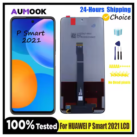 6.67' High Quality For Huawei PSmart 2021 Display PPA-LX1 Display Touch Screen For Honor X10 Lite Fo