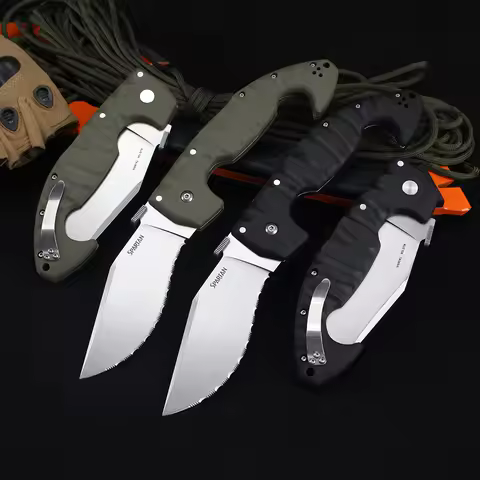 Spartan Folding Knife S35VN Blade Portable Military Tactical Pocket Knives EDC Multifunctional Outdo