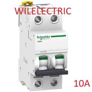 SCHNEIDER MCB IC60N 2P 10A 10 a 6KA A9F74210 Original