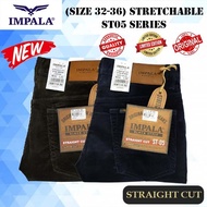 [ IMPALA ] ( SIZE 32- 36 ) MEN'S STRETCHABLE STRAIGHT CUT JEANS CORDUROY / SELUAR JEANS PANJANG LELA