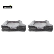 Dog Sofa Bed - Washable Orthopedic Dog Beds and Couch with Removable, Waterproof Human Dog Bed for A