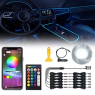 High Power Optical Fiber 12V Car Ambient Light Ambient Light Car Interior Led Light Strip For Car In