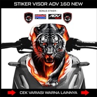ADV 160 AND ADV 150 MOTORCYCLE VISOR STICKER DECAL ADV 150 ADV 160 Winshield Visor Sticker/ ADV 160 