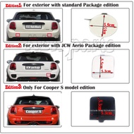 Rear Tow Cover Fit 16-21 MINI F55 Cooper One First S 1.2T 1.5T 2.0T B36 B38 B37 Hatchback 5door edit