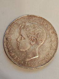 1898年西班牙銀幣