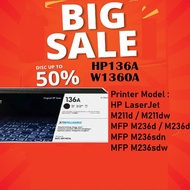 Evergreen HP 136A W1360A Original LaserJet Toner Cartridge Black HP136A W1360A