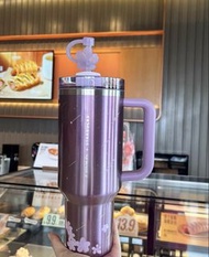 Starbucks x Stanley 櫻花流星吸管杯
