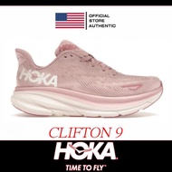 【100% authentic】Hoka Clifton 9 Peach Whip running Shoes for Men Sneakers