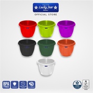 Lucky Star - Classic Flower Pot 25 cm Small medium plastic decorative flower pot wholesale plastic f