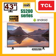 TCL - TCL 43吋 S5200 全高清安卓智能電視 43S5200 Smart TV