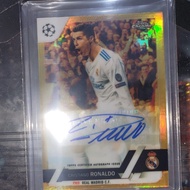 Topps Chrome Cristiano Ronaldo Auto /50