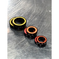 OAKEN 6802 6803 6902 6903 17287 Inner Outer Ring Black Plated Anti-Rust Coating Ceramic Bearing G5 B