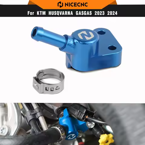 NICECNC Aluminum Alloy Fuel Rail For Husqvarna FE350 FE450 FE501 FE250 FX350 FX450 FS450 2017-2025 F