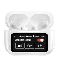 Newest A9 Pro Smart Touch Screen Bluetooth Earphone ANC Noise Cancelling Wireless Bluetooth Earbuds