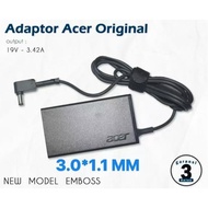 Original Acer 19v 3.42a 65Watt Small Plug DC 3.0mm*1.1mm EMBOS 19v 3.42a 3.0*1.1 MM EMBOS Original W
