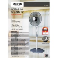 [MURAH] KHIND 16" STAND FAN SF1682SE (3 TAHUN WARRANTY)