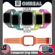 OnReal Transparent Watch Strap Tali Jam For T500/T500+Pro/T500+plus/W26/HW22/DT100/ Apple Watch Seri