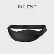 【summer New 】 Polene Polene Neyu Smooth Cowhide Leather Crossbody Bag