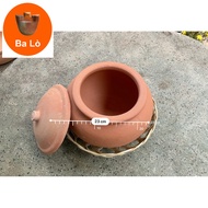 Clay pot, rice pot, clay pot, pot size 19cm, 25cm