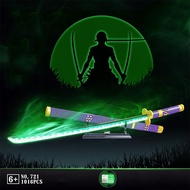 Đồ Chơi Lắp Ráp Kiểu LEGO Bộ 3 Thanh Kiếm KATANA Hủy Diệt Của Roronoa Zoro Trong Đảo Hải Tặc