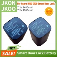High Quality JKON JKOO Battery 7.2V 2480mAh 4980mAh for Aqara H100 D100 Smart Door Lock Brand New Re