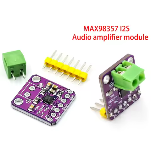 High Quality MAX98357 MAX98357A I2S 3W Class D Amplifier Breakout Interface I2S DAC Decoder for Audi