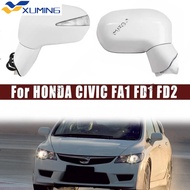 XM For HONDA CIVIC FA1 FD1 FD2 2006 2007 2008 2009 2010 2011 Car Side Rearview Mirror Assy Auto 3-PI