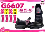รองเท้านักเรียนหญิง  รองเท้านักเรียนเด็กโต ตัวล๊อก ขนาด Size 34-43