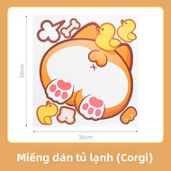 Magnetic Fridge Magnet Erasable Cute Cartoon Handwritten Board Creative Whiteboard Memo Note Decorat