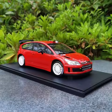 1:18 Scale C4 Wrc Simulation Alloy Car Model Die-cast Collection Children's Hobby Ornaments Gift Sta