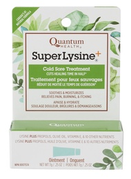SuperLysine+ Cold Sore Treatment Ointment|Relieves Pain, Burning, and Itching|Cuts Healing Time in H