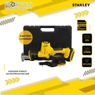 STANLEY SCR121S2K CORDLESS RECIPROCATING SAW 12V 2700RPM COME WITH 2x 1.5AH BATTERY & 1x CHARGER