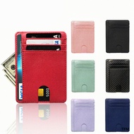 TFM-8 Slot RFID Blocking Wallet Credit ID Card Holder Purse Case Cover Anti Theft For Men Women